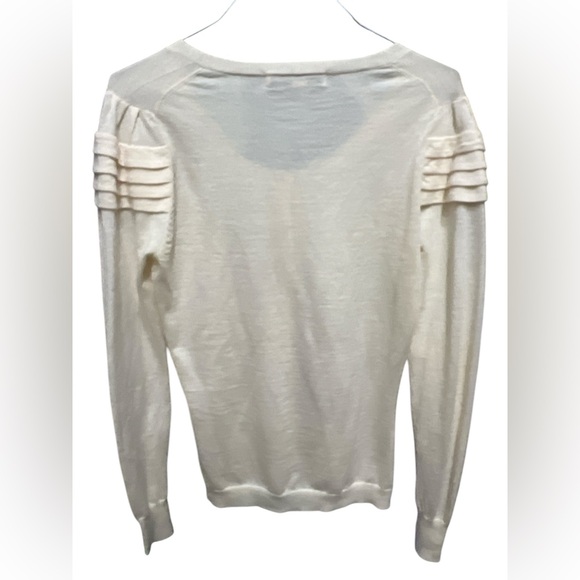 23- Reiss Vintage Merino Wool Cardigan - Picture 5 of 5